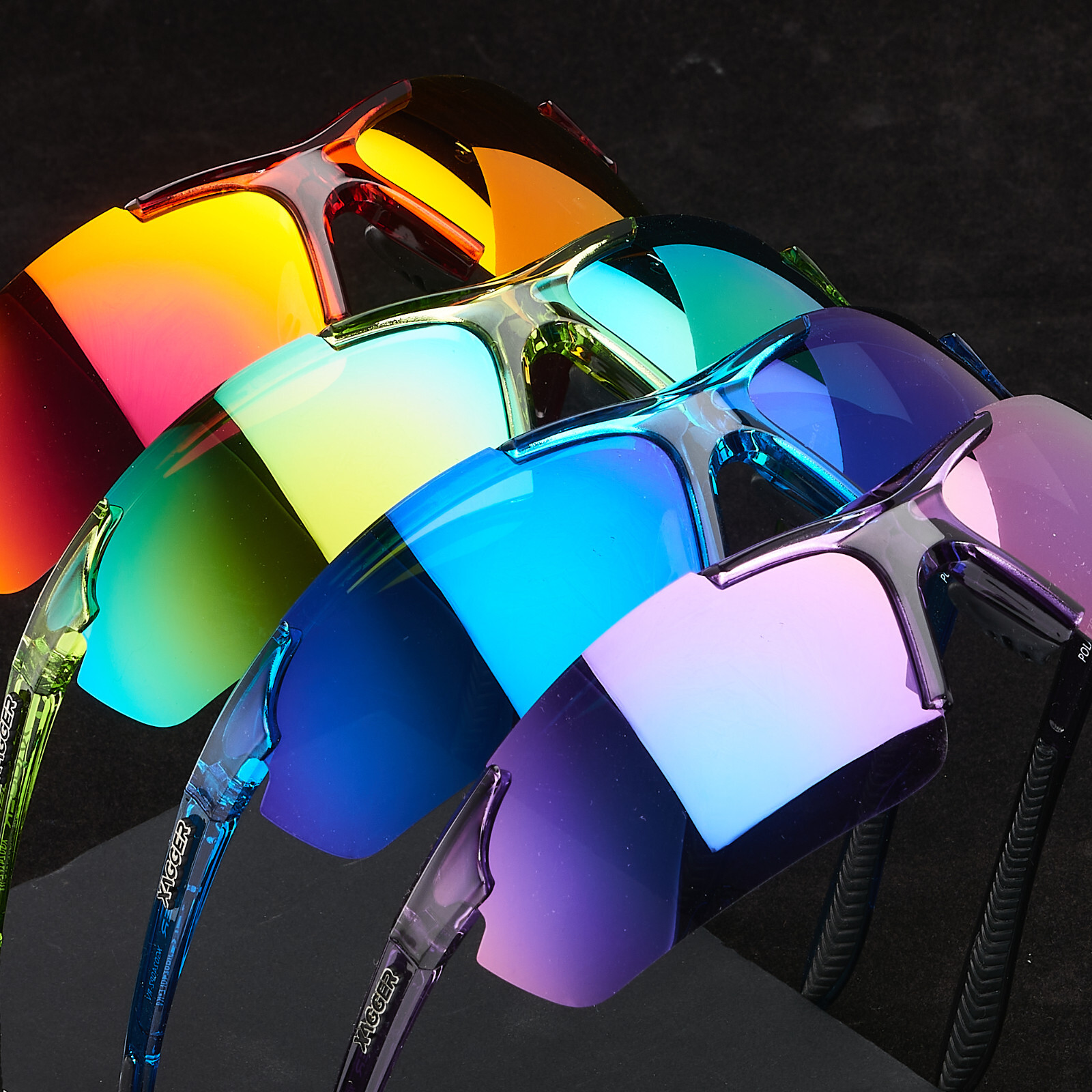 Xagger Polarized Wrap Around Men’s Women’s Baseball Softball Sport Sunglasses