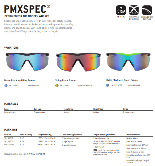 Baseball Softball Cycling Anti Fog Mirror Sunglasses UV ANSI Z87+ Safety Glasses