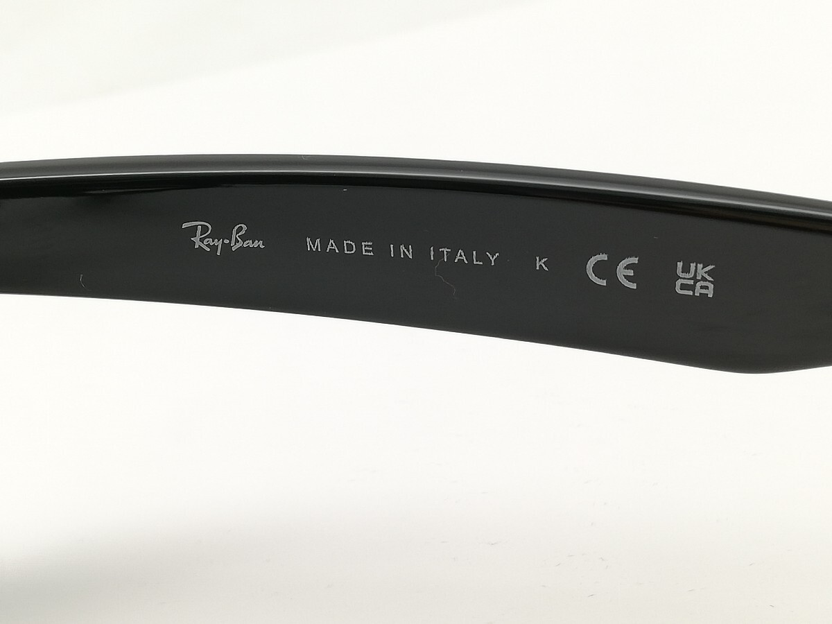 Unused Ray-Ban NEW WAYFARER RB2132F Sunglasses Black Blue from Japan