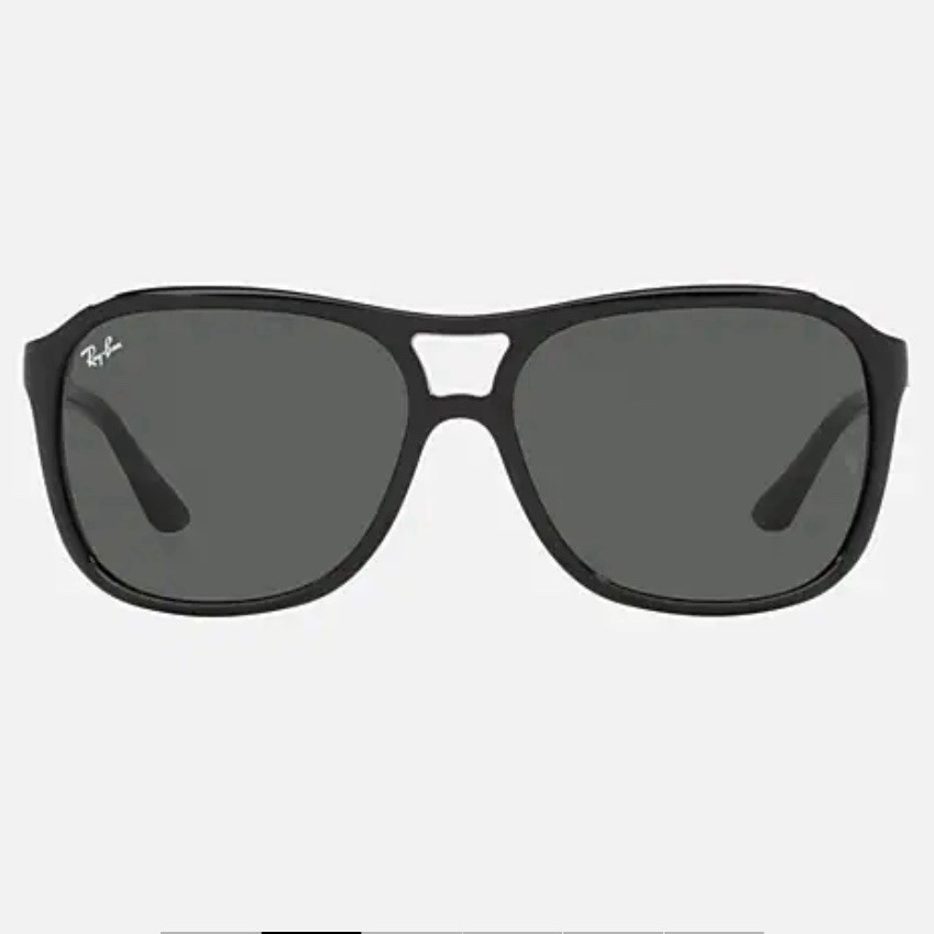 Ray-Ban CATS 4000 RB4128 601 Sunglasses Aviator Pilot Black Green 60-15-140 NEW!