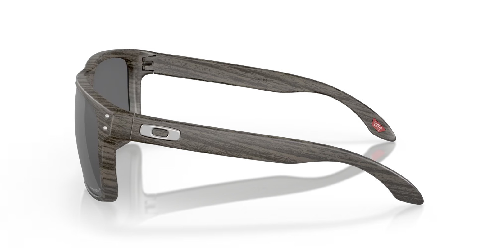 Oakley Holbrook XL POLARIZED Sunglasses OO9417-3459 Woodgrain W/ PRIZM Black