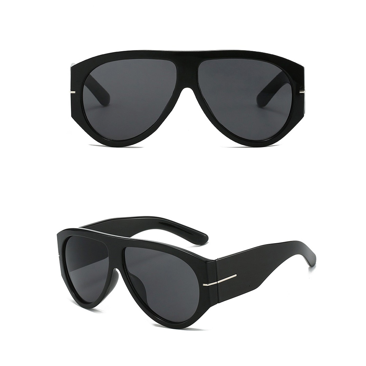 Oversized Retro Aviator Sunglasses Womens Mens 70s Classic Vintage Sun Glasses