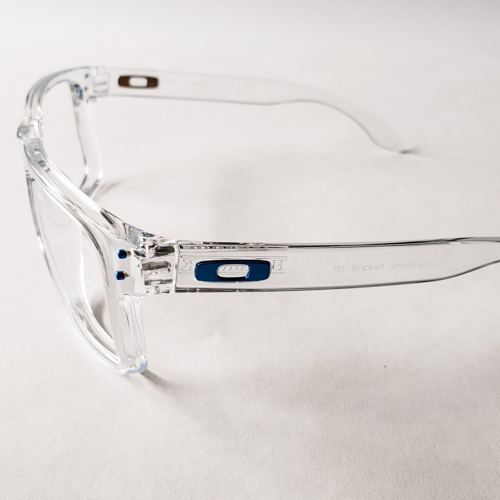 Oakley Holbrook XL Polished Clear Blue Icons Replacement Frame Only OO9417