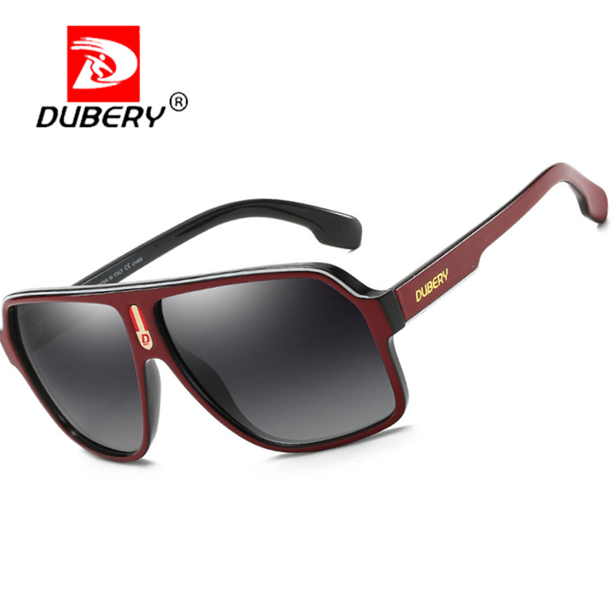 DUBERY Oversize Polarized Sport Sunglasses Men Women Driving Fishing Glasses Hot