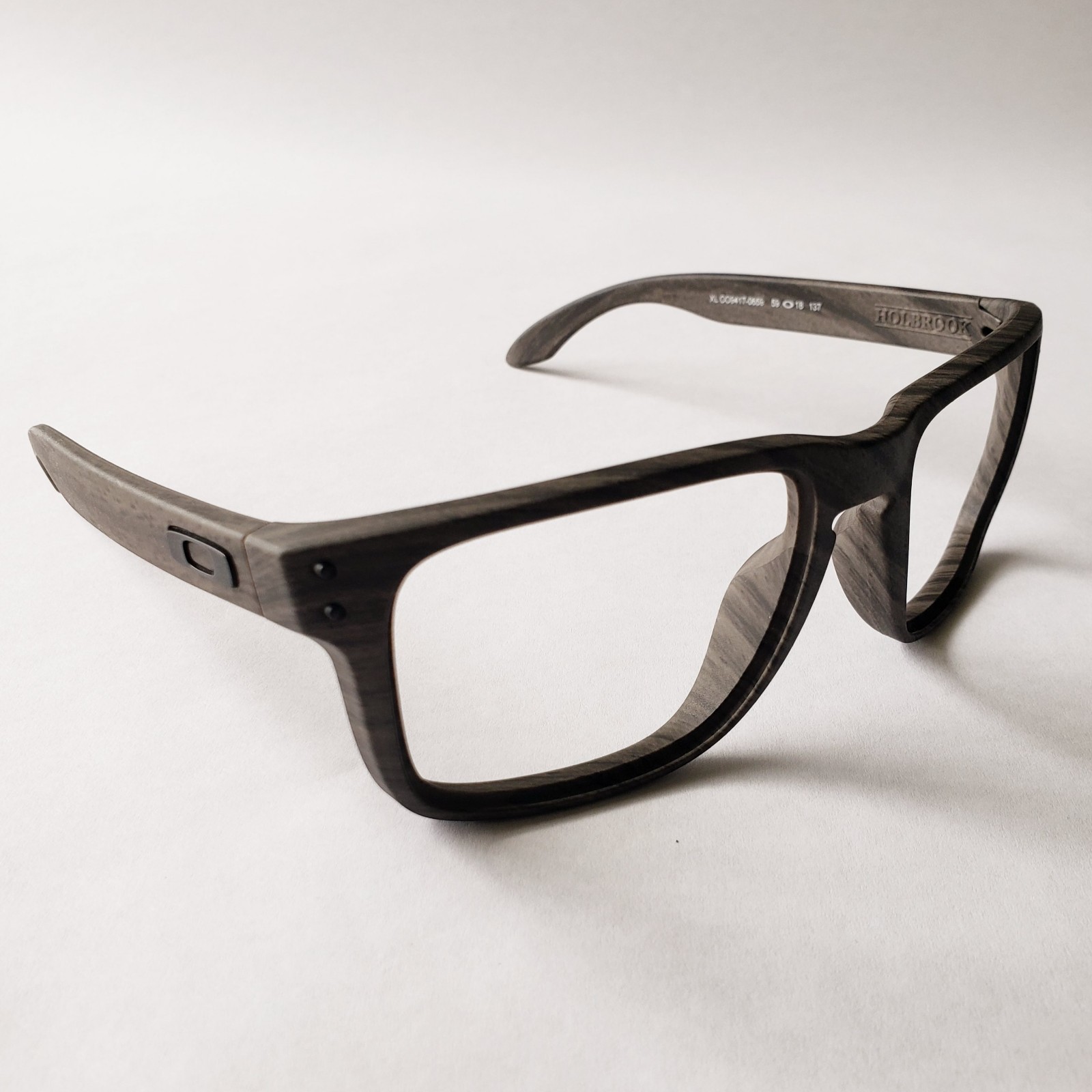 Oakley Holbrook XL Woodgrain Black Icons Replacement Frame Only Brown OO9417
