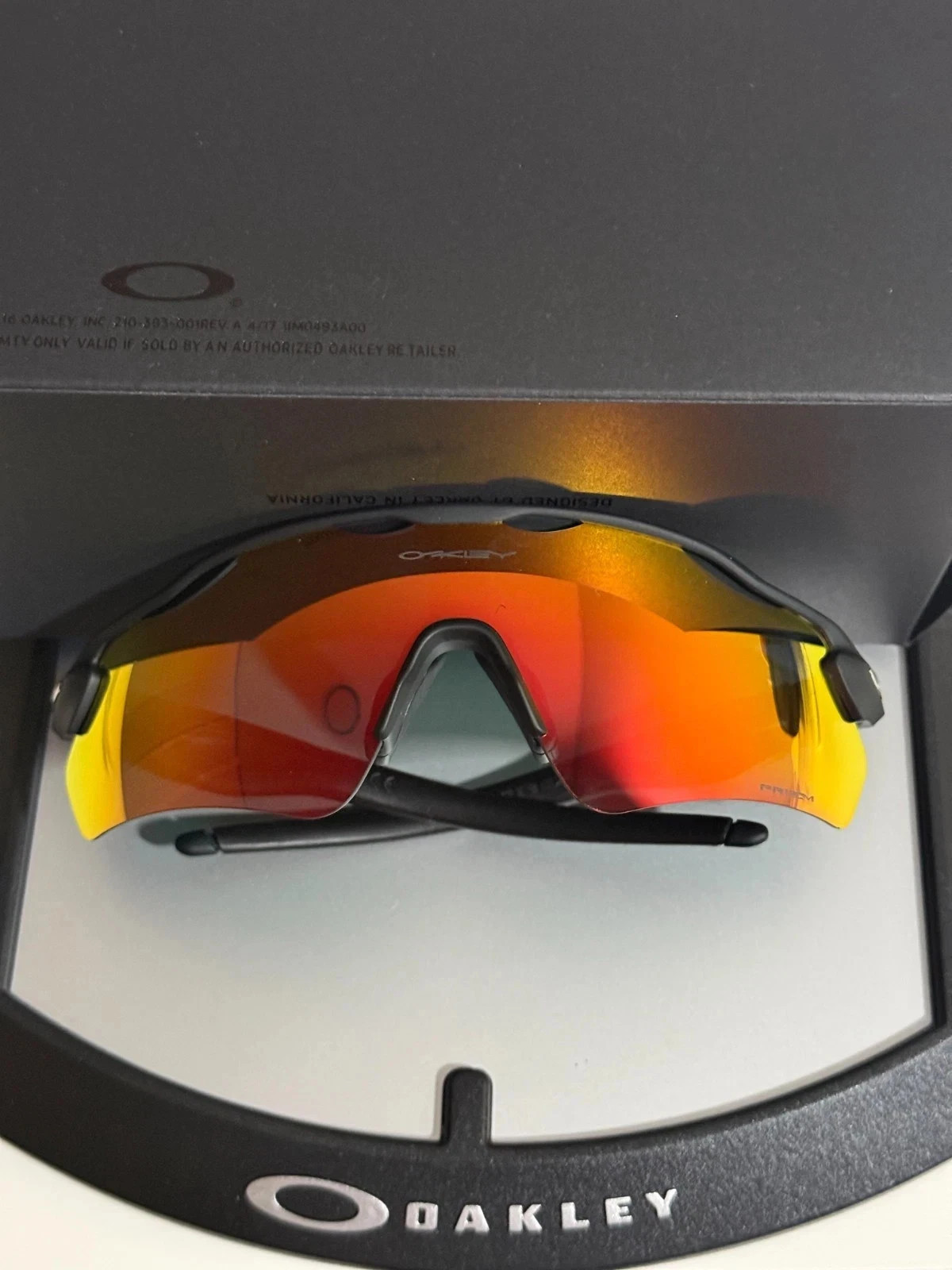 NEW Oakley RADAR EV PATH OO9208 Matte Black Frame W/PRIZM ORANGE LENSIN BOX