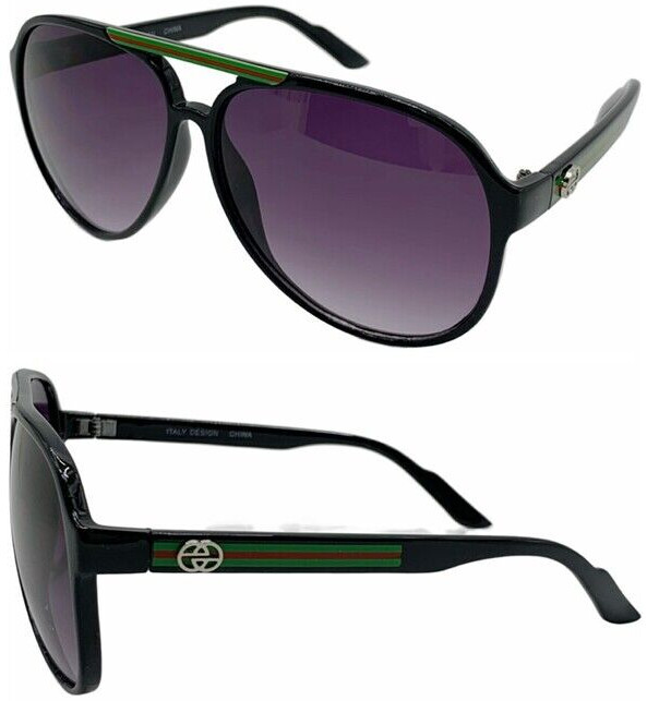 New Classic Fashion Designer Aviator Sunglasses Mens Womens Retro (#313)