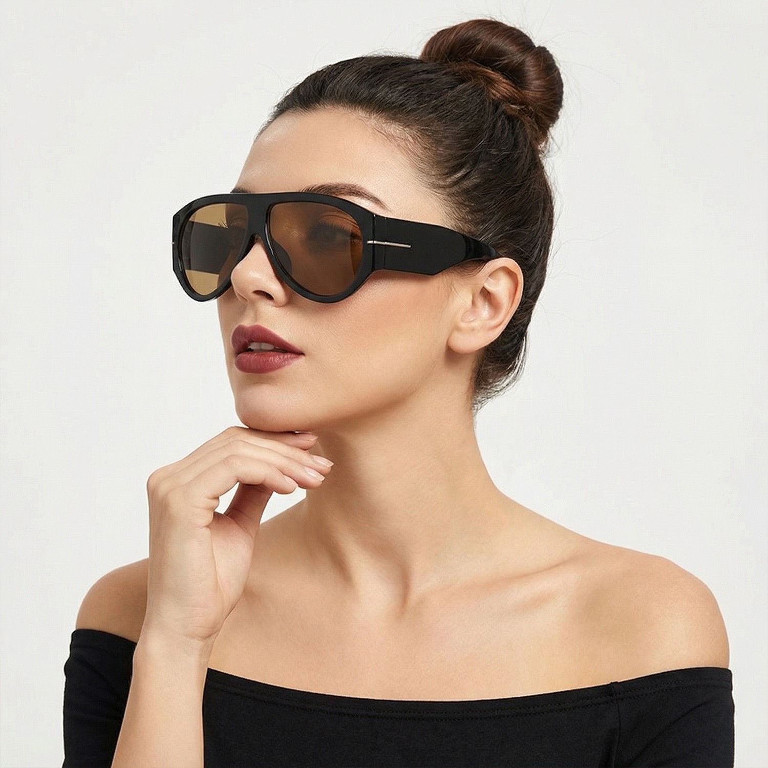 Oversized Retro Aviator Sunglasses Womens Mens 70s Classic Vintage Sun Glasses