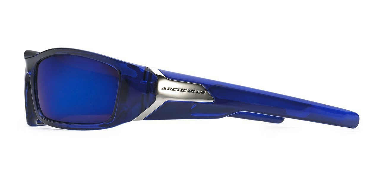 Arctic Blue Mirrored Men Sport Sunglasses Cycling Baseball Ski Snowboard