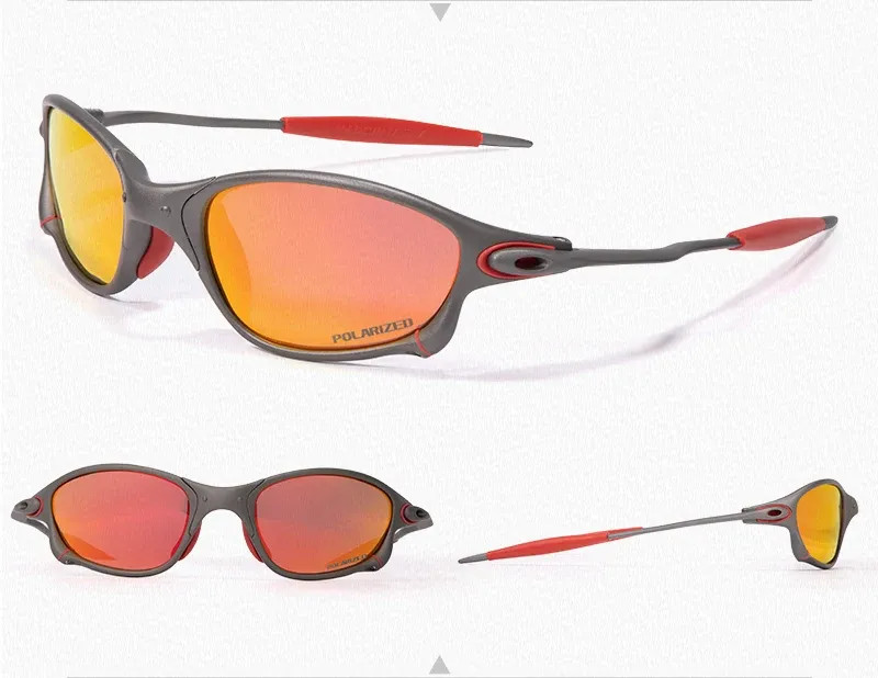 Oakley X Metal Juliet Cyclops Sunglasses Ruby Polarized Glass Titanium Goggles