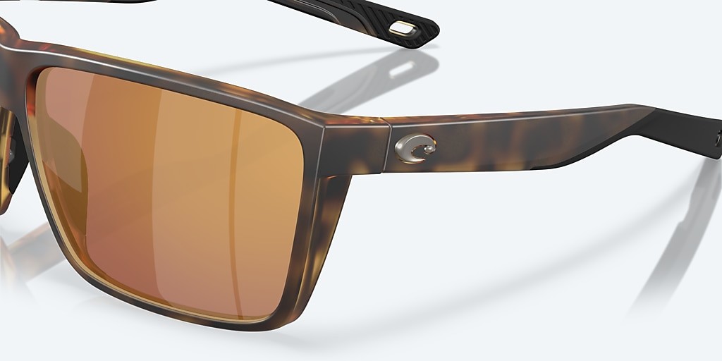 Costa Del Mar Rincon II Matte Tortoise/Gold Mirror 580G Polarized XL Sunglasses