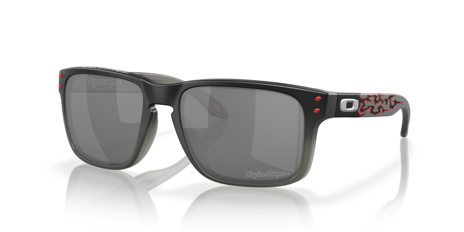 Oakley Holbrook Troy Lee Designs Black Fade/Prizm Black Sunglasses OO9102-Z055