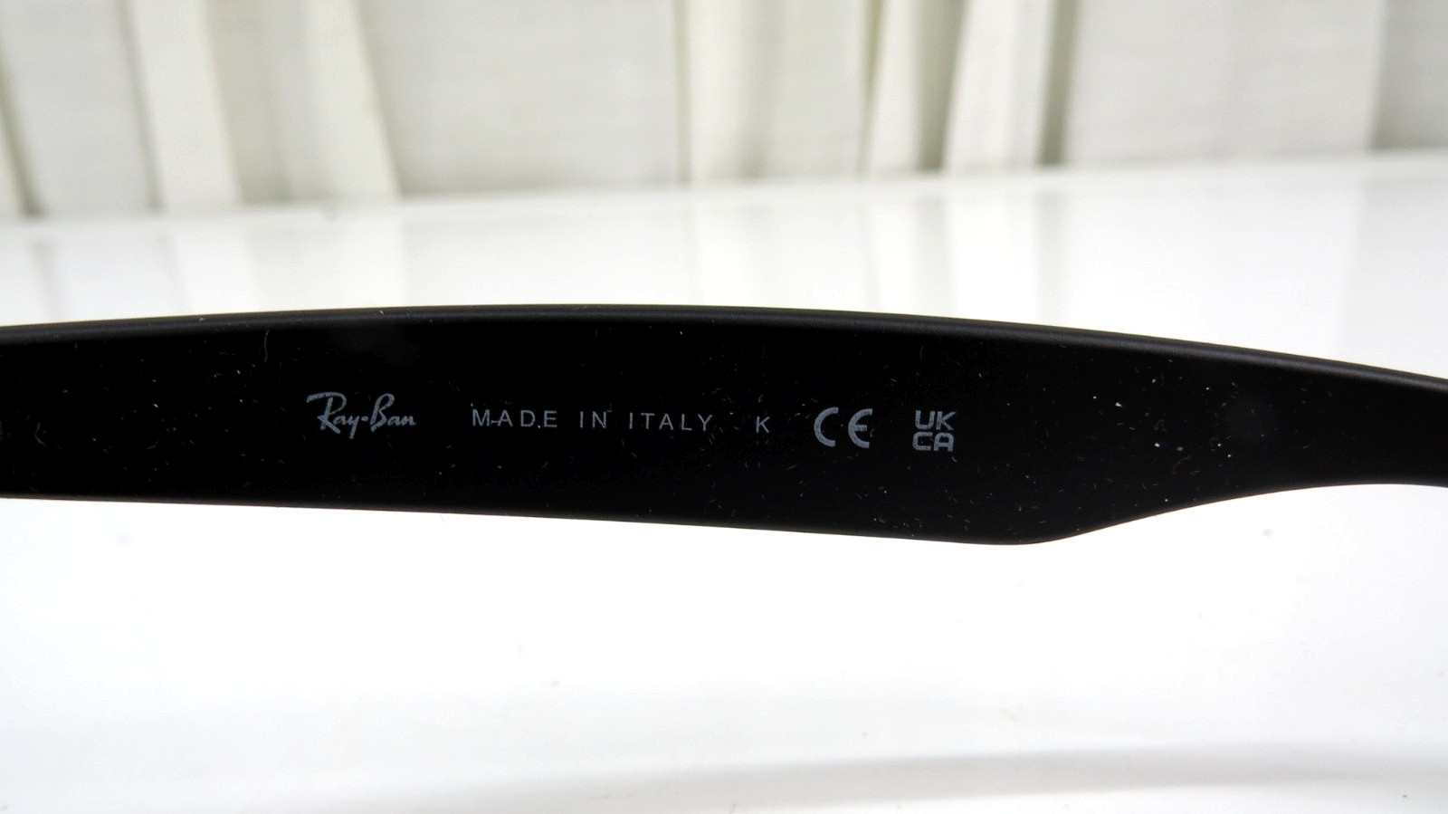 Ray-Ban RB2132 New Wayfarer 622/30 55/18 145 3N Black Frames Mirror Sunglasses