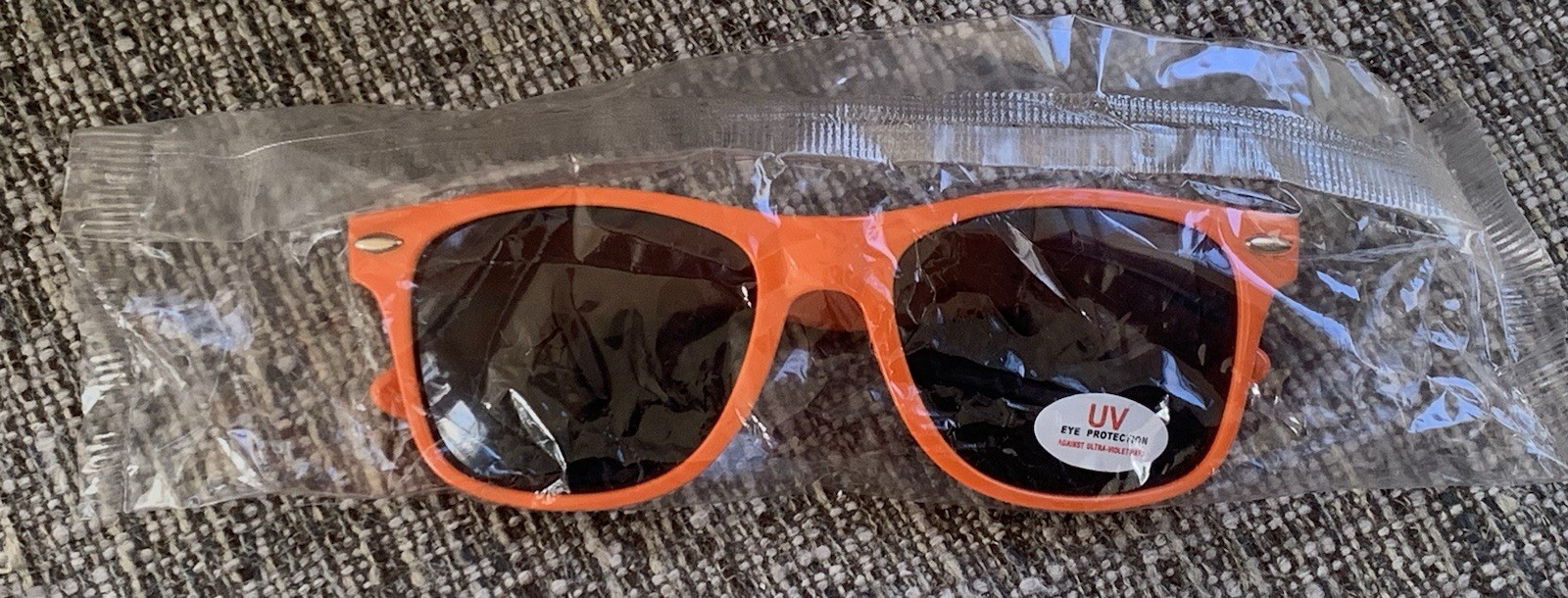 Cadillac Sunglasses UV Eye Protection Adult Unisex Orange Beach Retro Look New