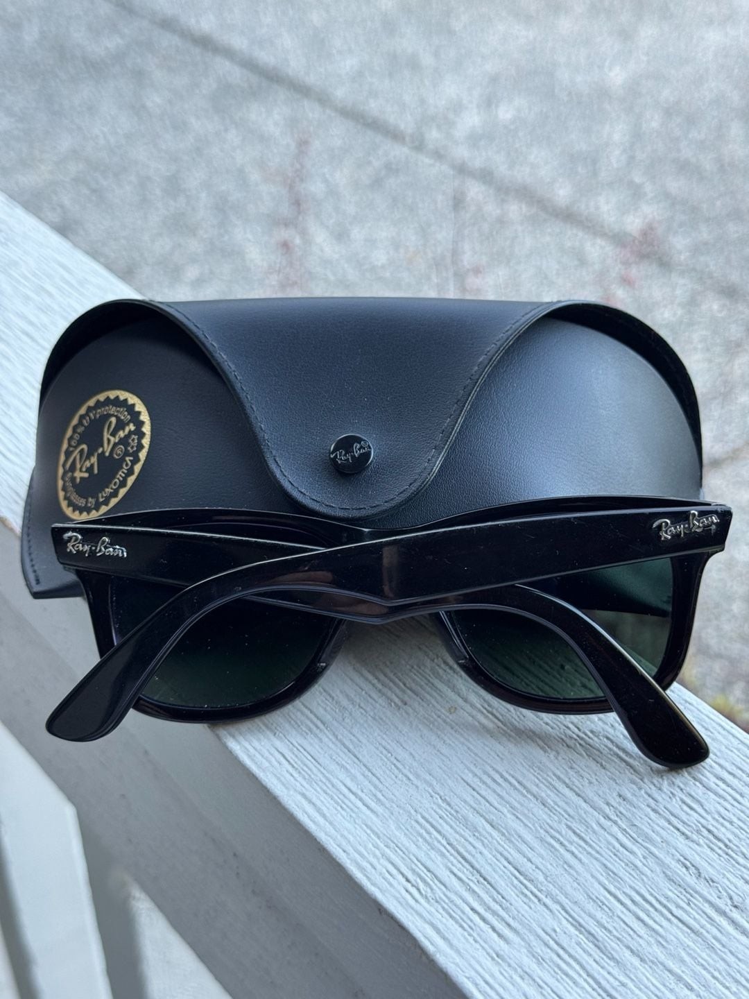Ray-Ban Original Wayfarer RB2140 901/58 Polarized Sunglasses 50mm