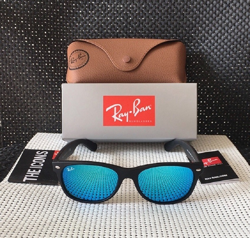 HOT BLUE RB2132 RAY-BAN NEW WAYFARER SUNGLASSES KT-158