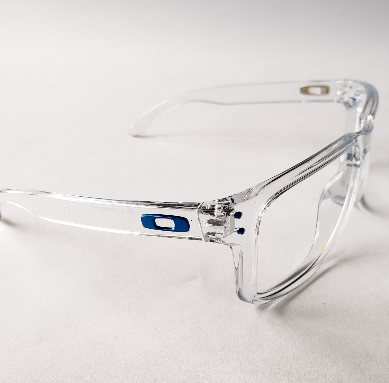 Oakley Holbrook XL Polished Clear Blue Icons Replacement Frame Only OO9417