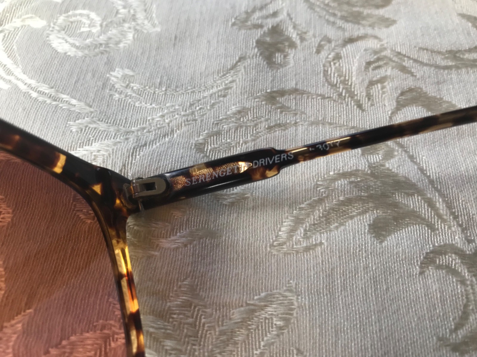 Vintage Corning Optics Serengeti Drivers Sunglasses Tortoise Habana