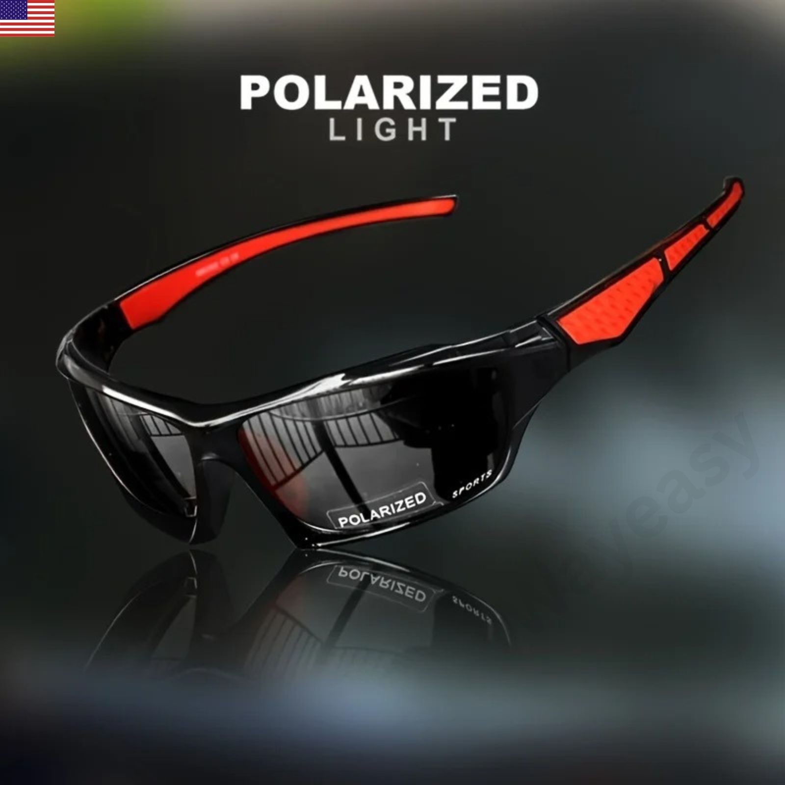 2025 Polarized Sports Sunglasses UV400 Fishing Cycling Driving Outdoor Men TAC
