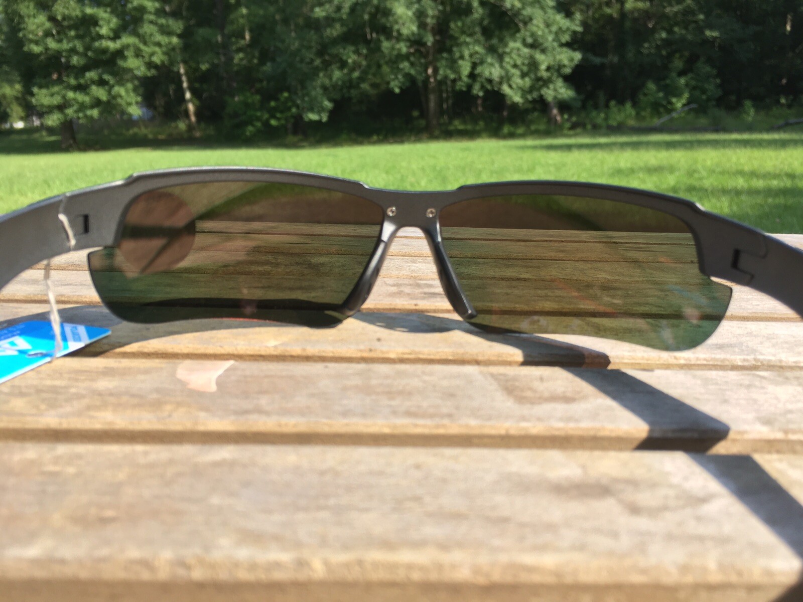Maxx 8 HD Sunglasses Polarized Matte Gunmetal Mirrored Red Smoke lens 57584