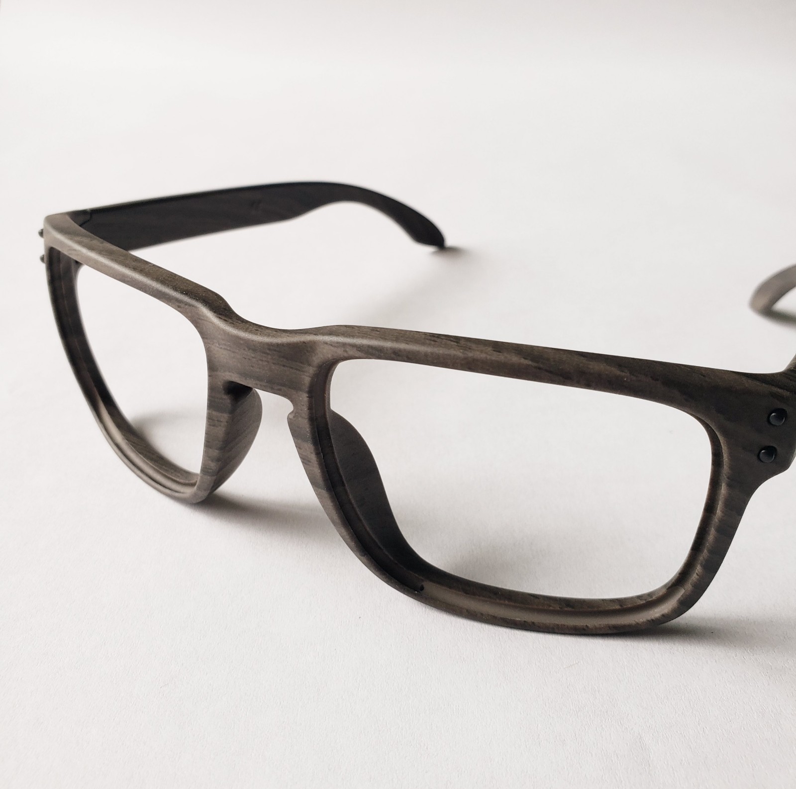 Oakley Holbrook Woodgrain Replacement Frame Only Authentic Brown OO9102