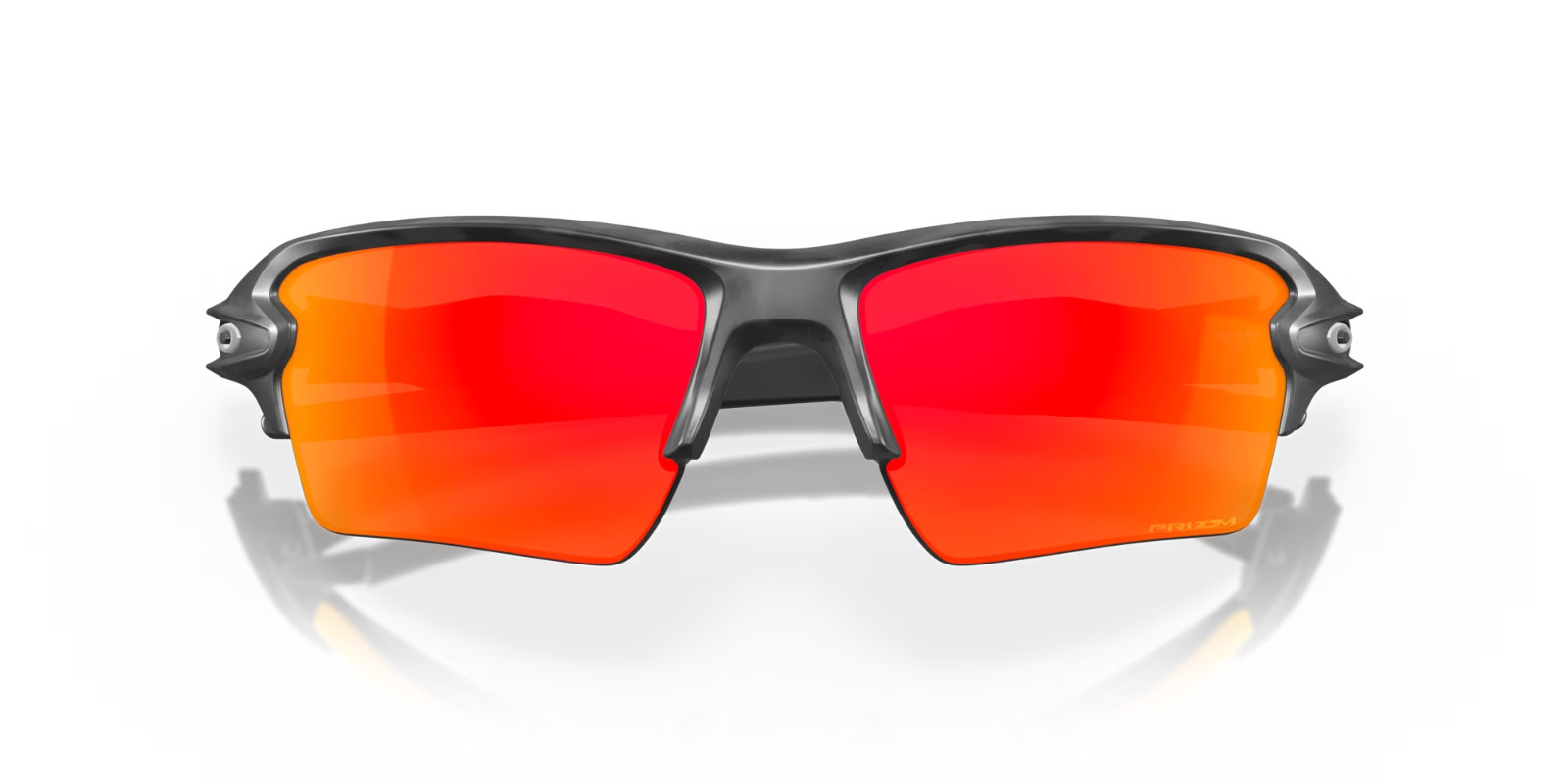 OAKLEY FLAK 2.0 XL Sunglasses OO9188-8659 Black Camo Frame W/ PRIZM Ruby Lens