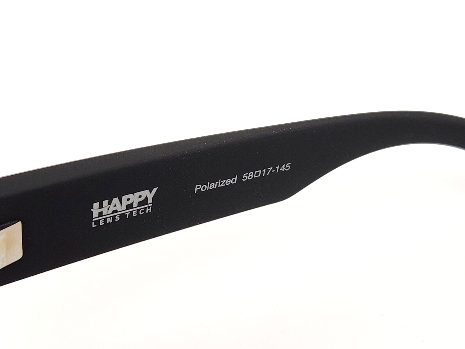 Polarized Spy+ Optic Cyrus Sunglasses Soft Matte Black Frame Smoke Lens