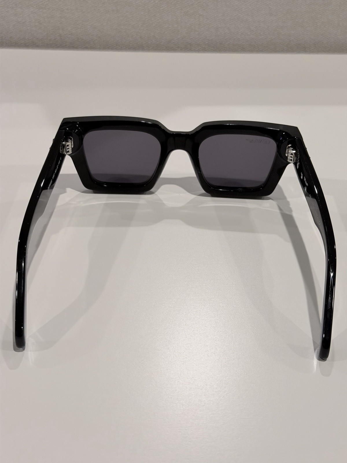 Off-White Virgil Sunglasses Black/Dark Grey OERI022S22PLA0011007