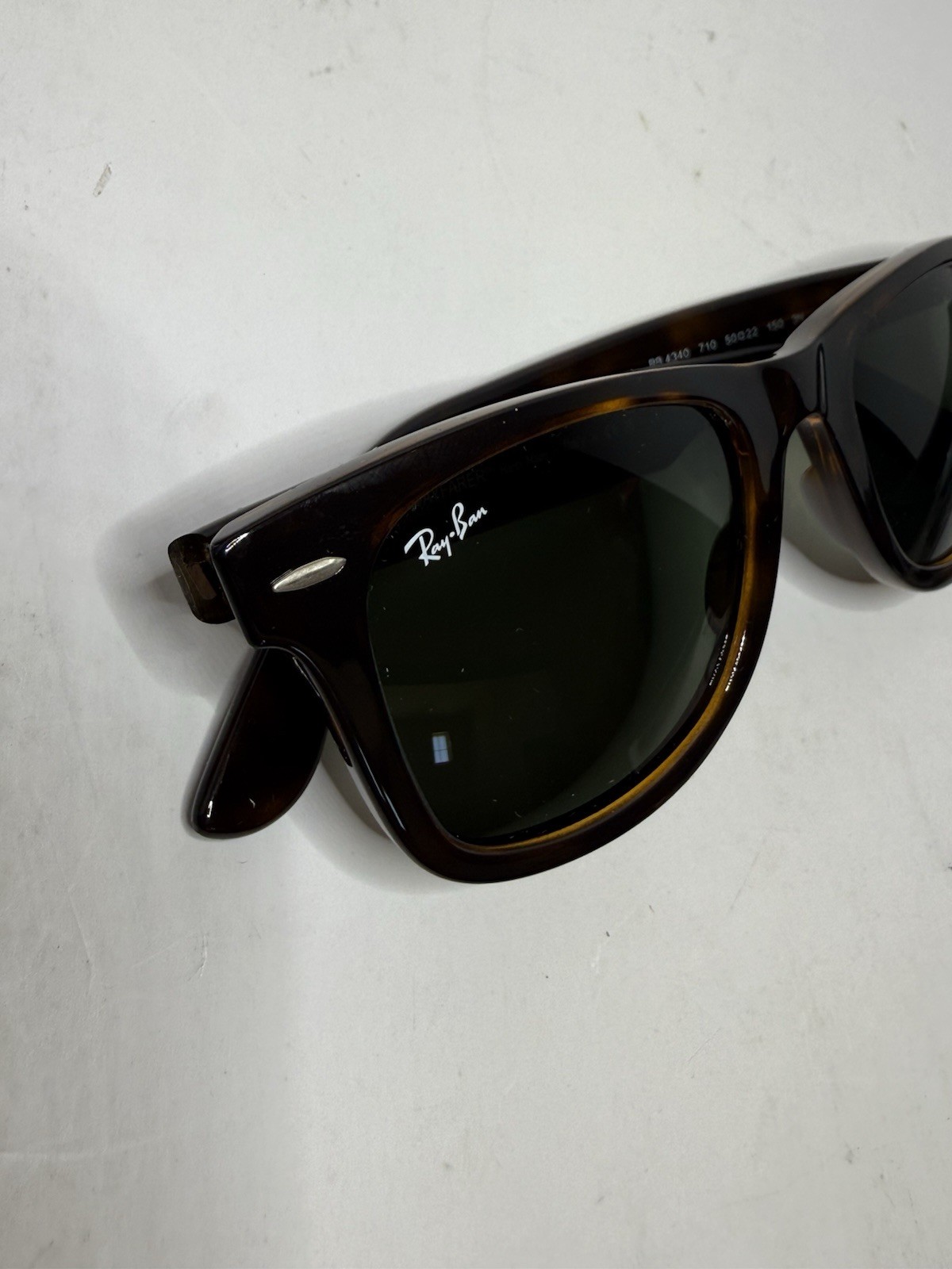 Ray-Ban Wayfarer RB4340 Light Havana Green Lens 50 mm 22 150 Sunglasses