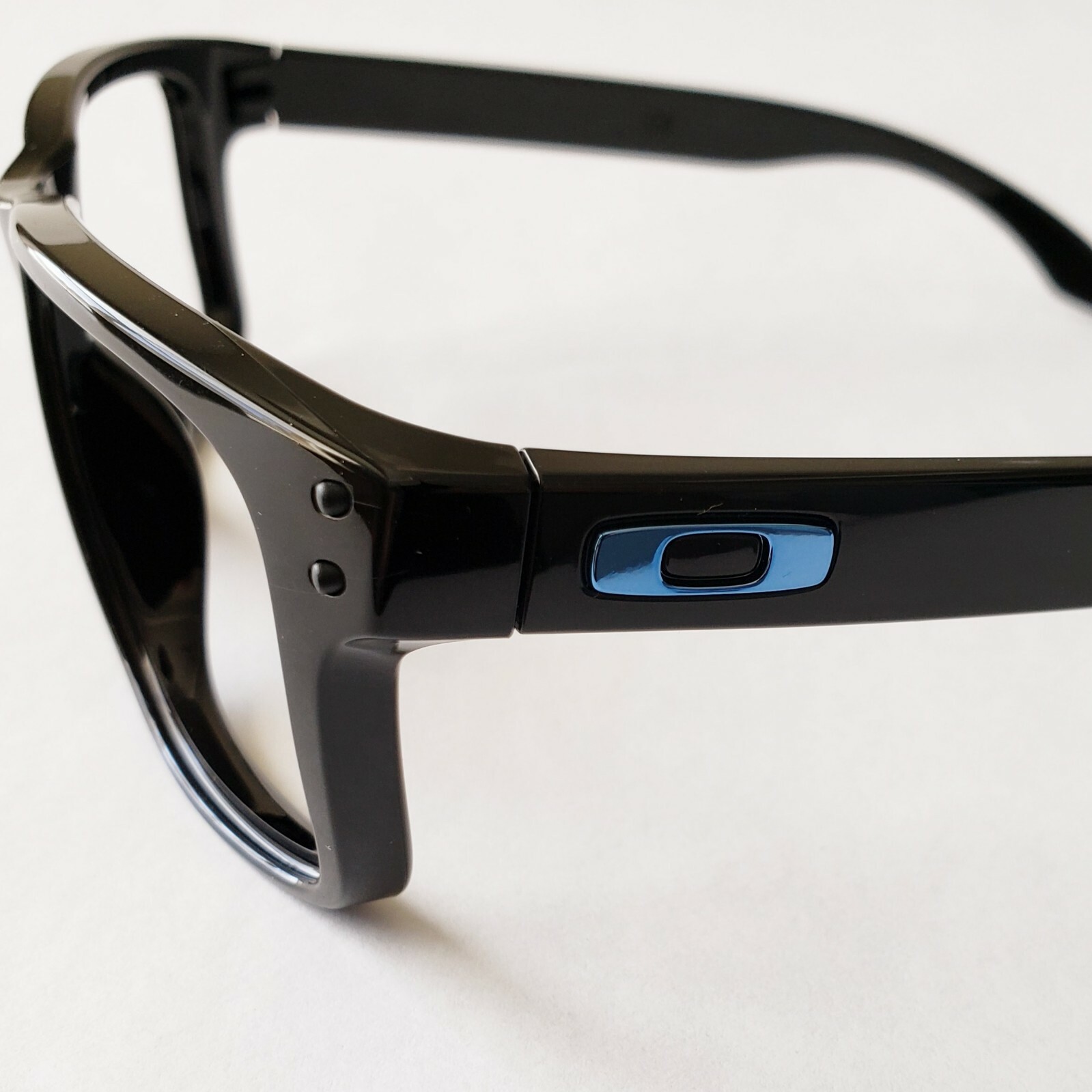 Oakley Holbrook Polished Black Blue Icons Replacement Frame Only OO9102
