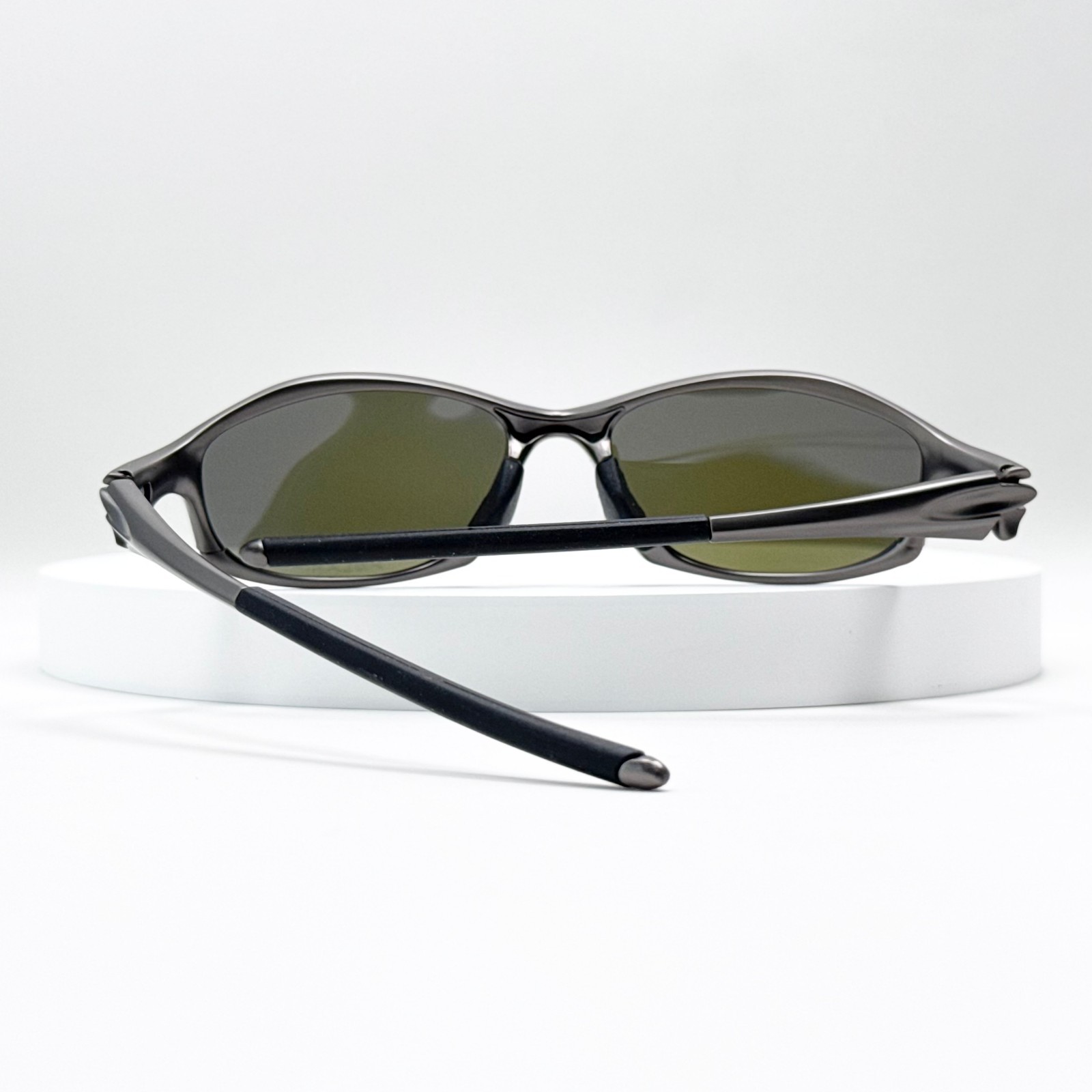 Oakley Hatchet X-Metal Sunglasses Purple Polarized Lens Vintage Y2KIN BOX