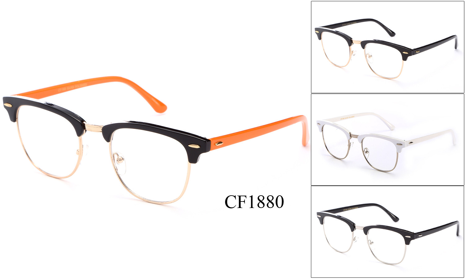Interview Smart Clear Lens Glasses Fake Vintage Nerd Geek Retro Hipster UV 100%