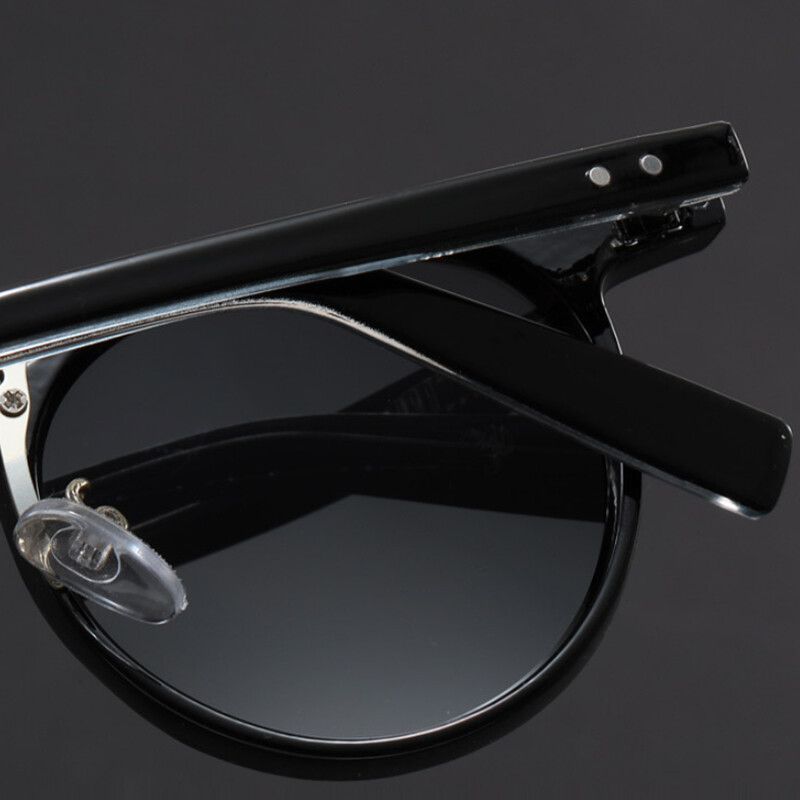 Round Frame Men Punk Fashion Sunglasses Retro Driving Traveling Shade Glasses