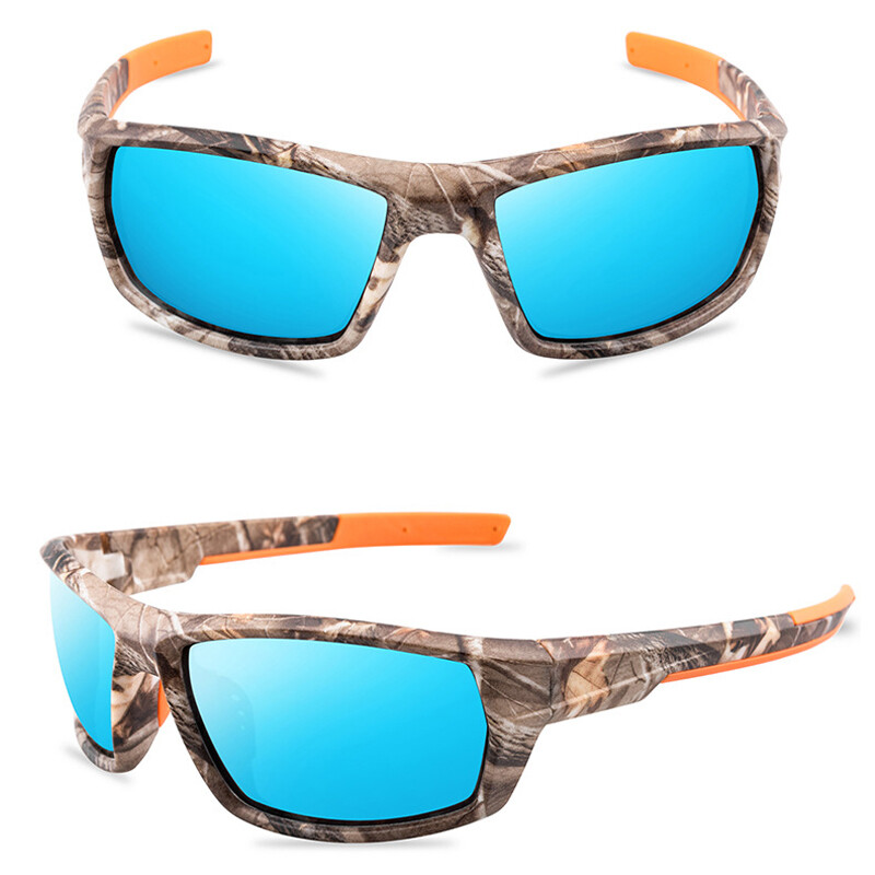 Camouflage Polarized Sunglasses Men Outdoor Sports Fishing Cycling Driving UV400