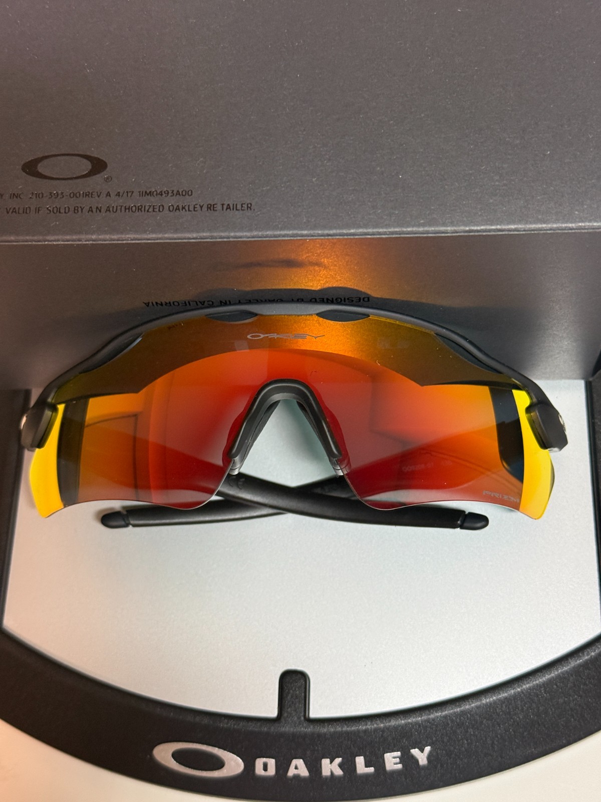 NEW Oakley RADAR EV PATH OO9208 Matte Black Frame W/PRIZM ORANGE LENS