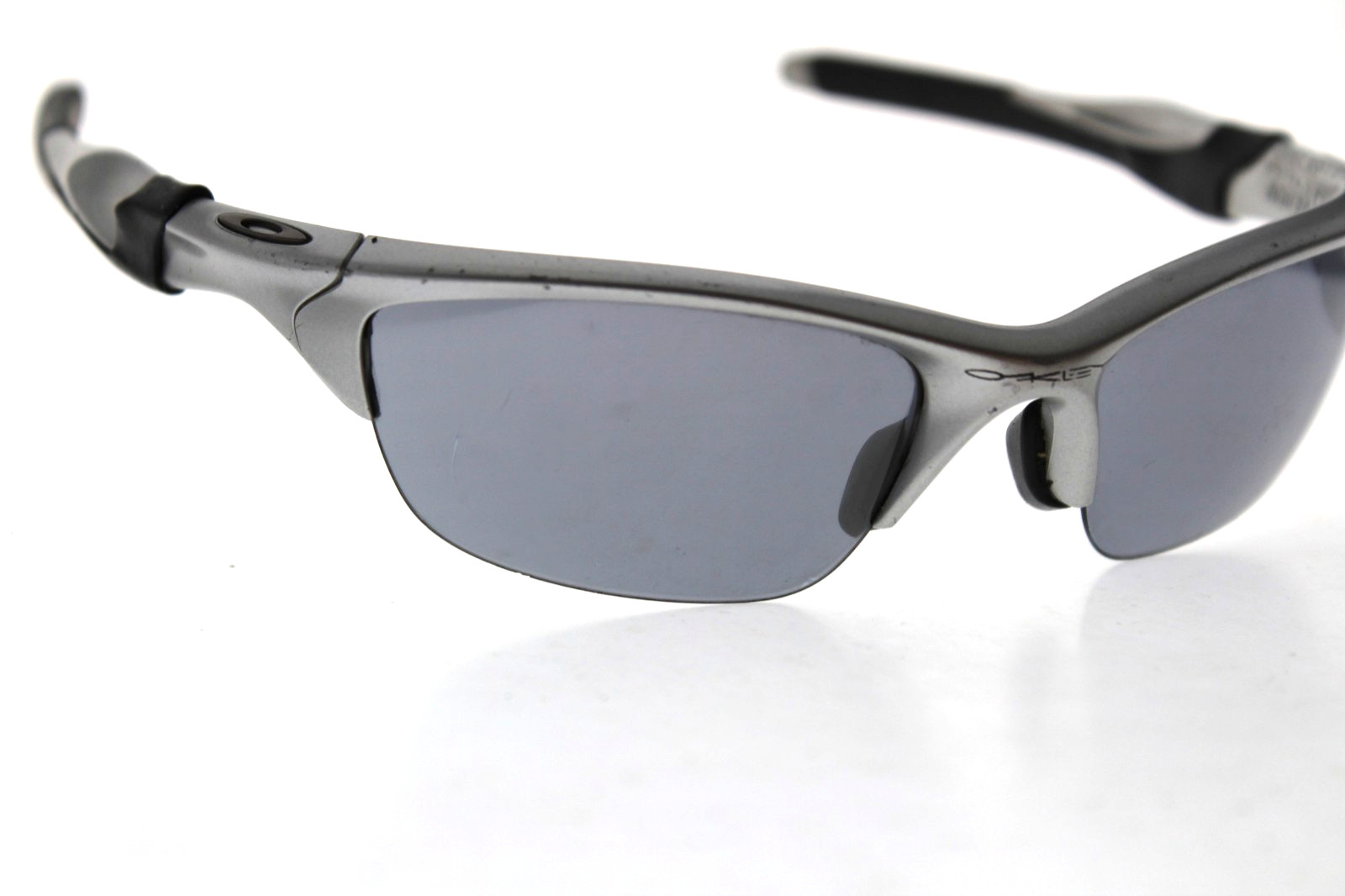 Oakley OO9153-02 Half Jacket 2.0 Silver Slate Iridium Wrap 62/15-133 mm Made USA