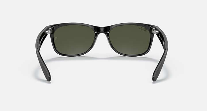RAY-BAN NEW WAYFARER 6462/31 FRAME LENSES G-15 GREEN- SIZE 58/18 – MATTE BLACK