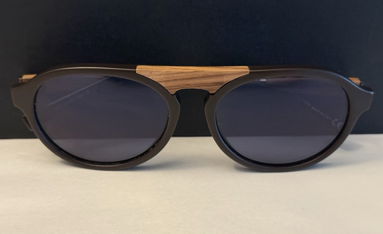 Ermenegildo Zegna ZC 0027 50V 55 17 140 Men’s Sunglasses W/ Case Made In Italy