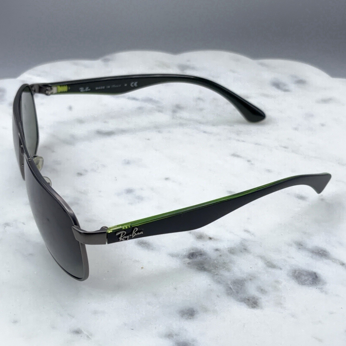 Ray-Ban RB3502 029 Matte Gunmetal Full Rim Square Aviator Sunglasses Frames Only