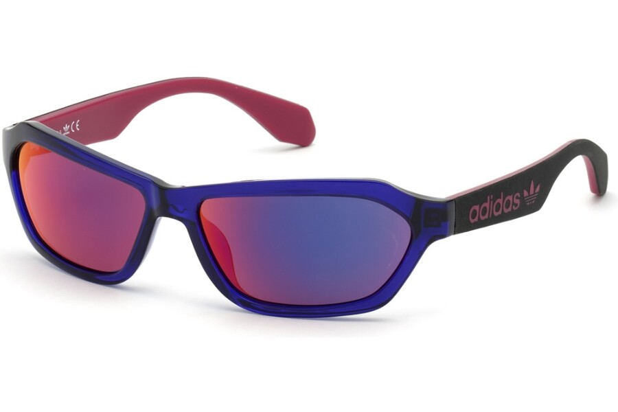 NEW ADIDAS Originals 58mm Geometric Sunglasses UNISEX v/bm (MSRP $129) OR0021