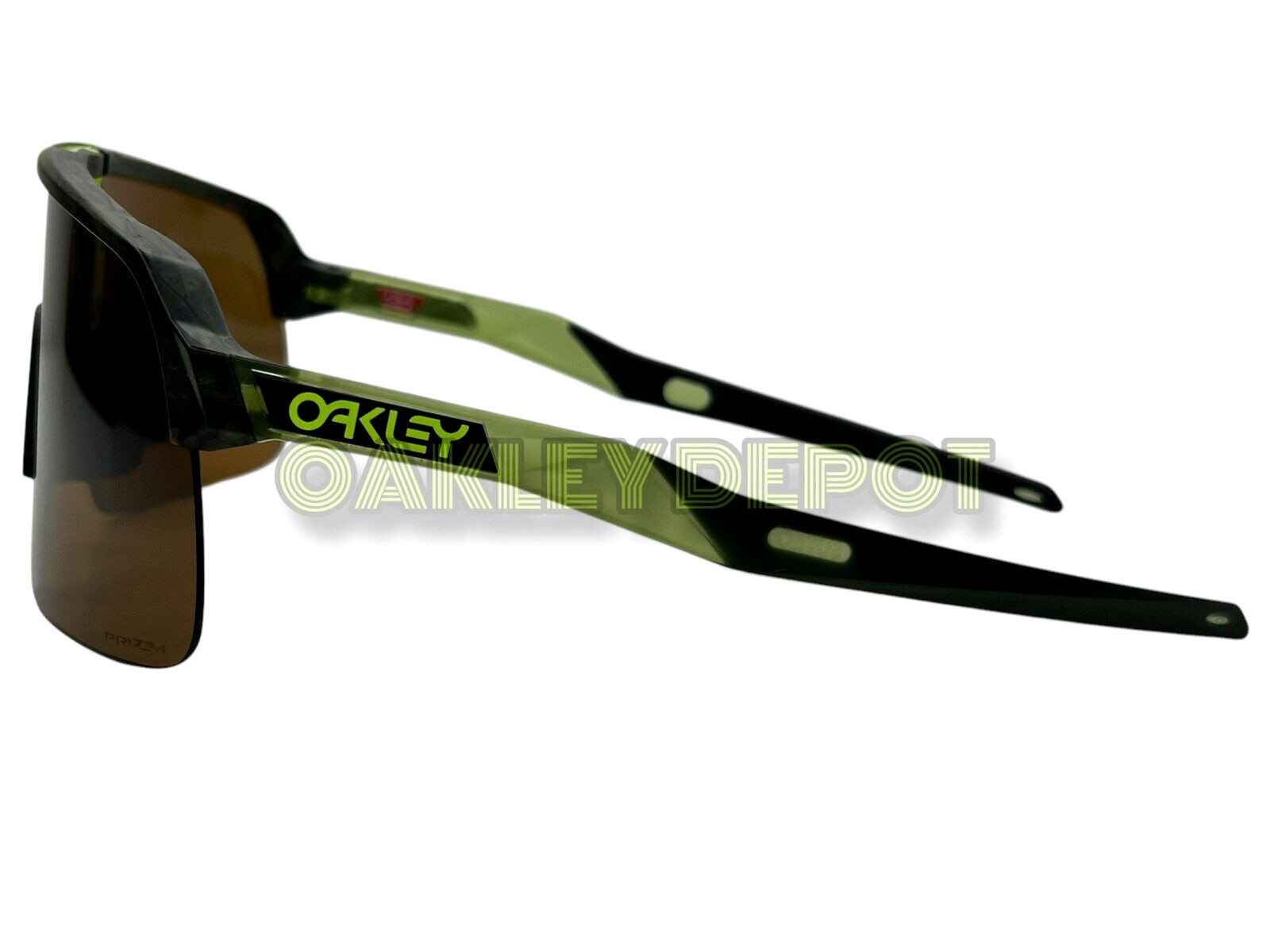 ✅🕶️ OAKLEY SUTRO LITE 009463 MATTE TRANSPARENT SWIRL/PRIZM BRONZE SUNGLASSES