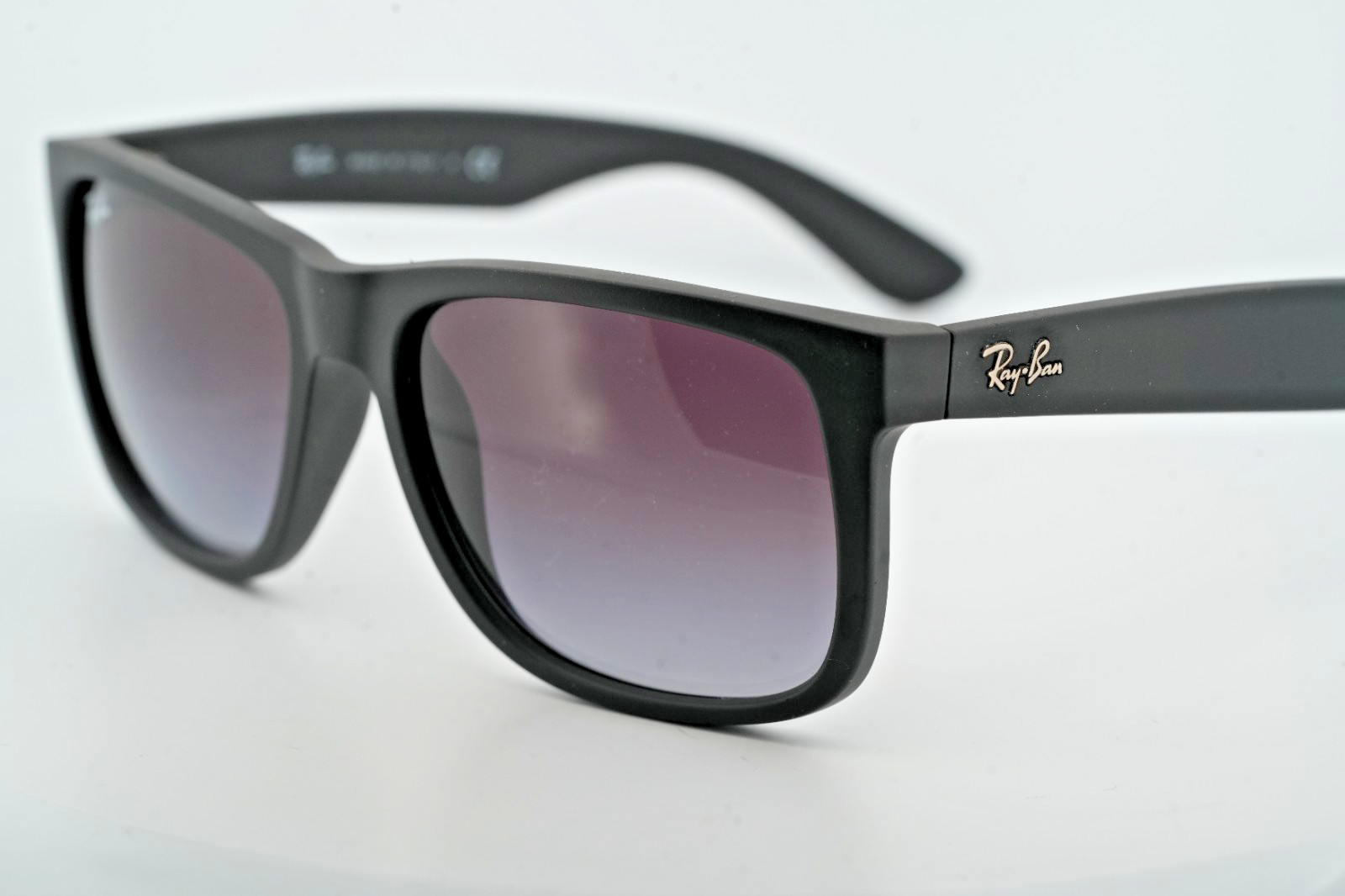 Ray-Ban RB4165 Justin 601/8G Sunglasses Full Rim Nylon Square Classic 54-16-145