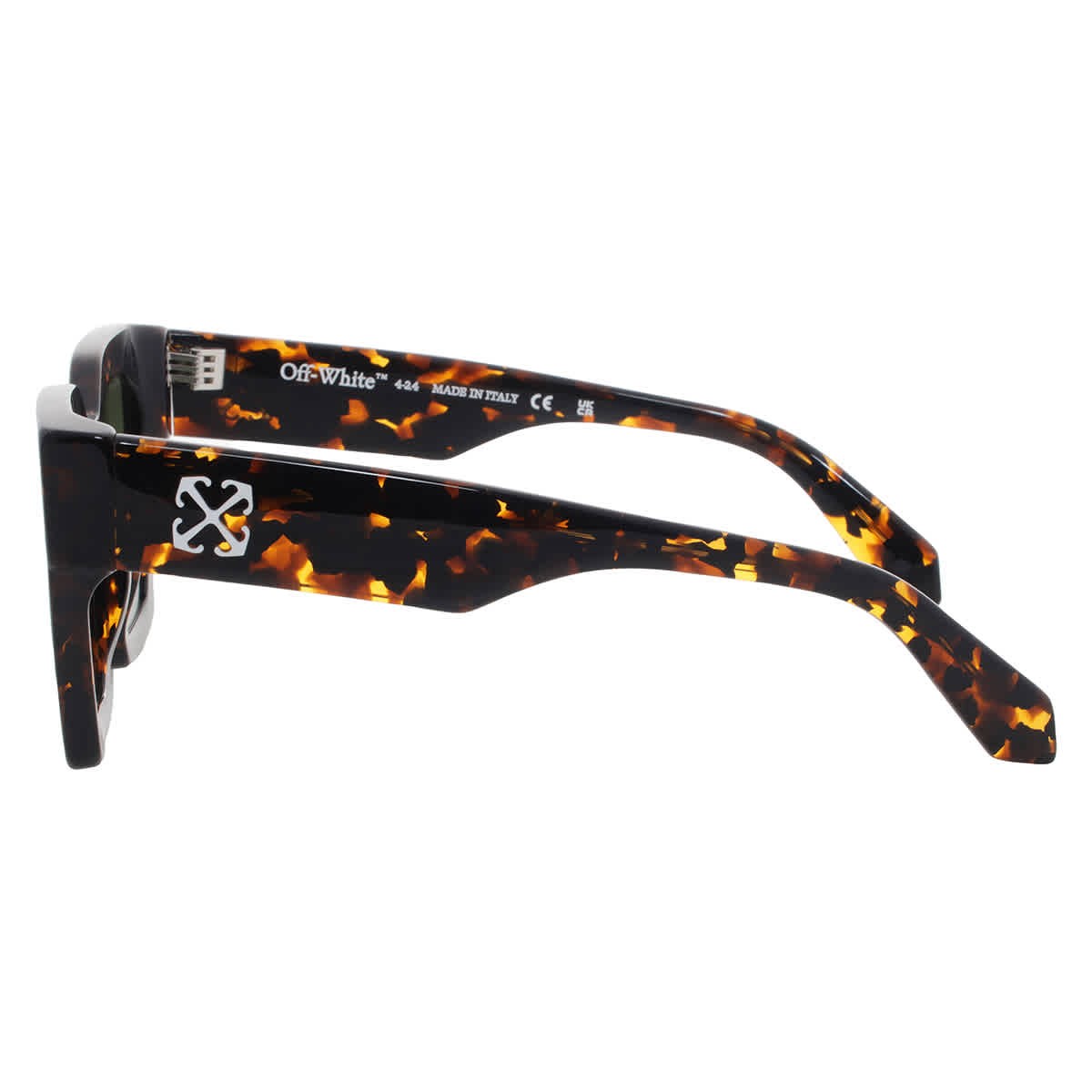 Off-White JACKSON Green Square Unisex Sunglasses OERI13I 6055 50 OERI13I 6055 50