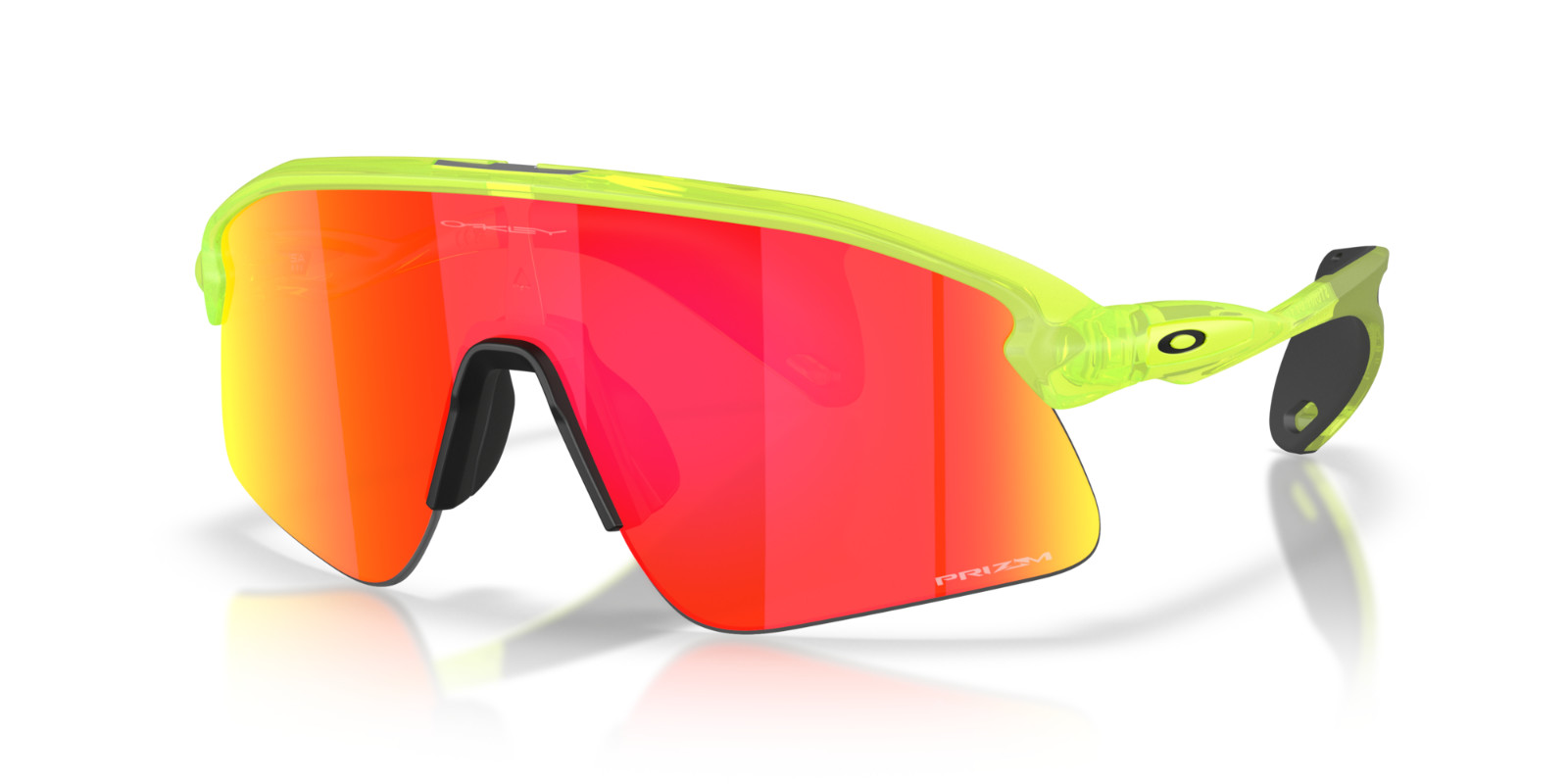 Oakley STUNT DEVIL Sunglasses OO9517-0339 Matte Uranium Frame W/ PRIZM Ruby Lens