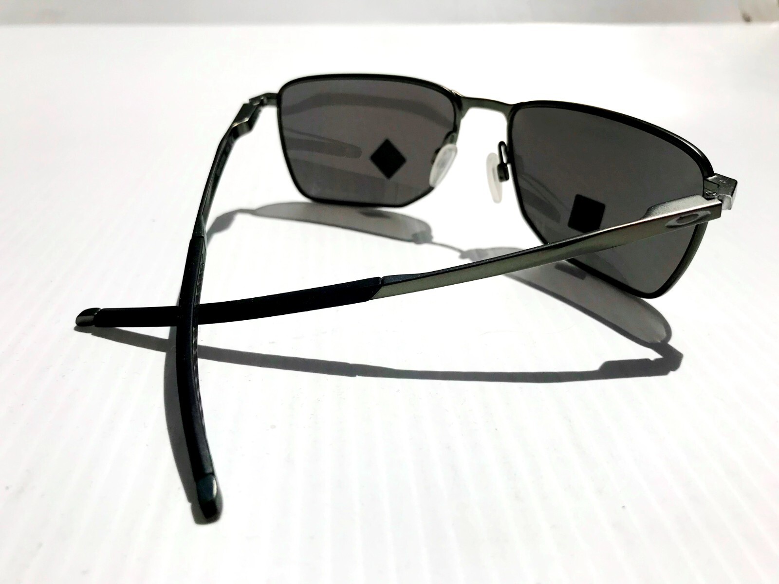 NEW* Oakley EJECTOR Carbon Metal w POLARIZED PRIZM Black Sunglass 4142-03