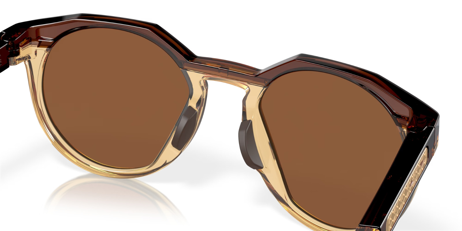 Oakley HSTN Mbappé Sunglasses OO9242-0752 Dark Amber W/ PRIZM Tungsten Lens