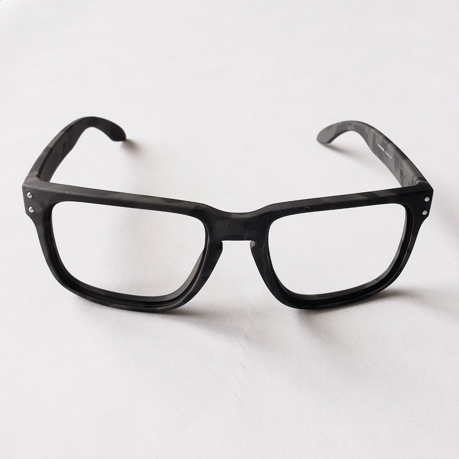 Oakley Holbrook Camo Matte Black Replacement Frame Only Authentic OO9102