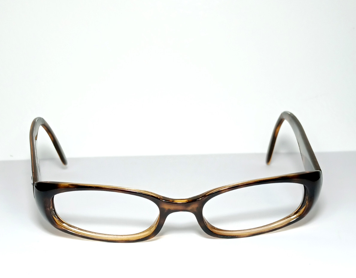 Ray-Ban Made In Italy Tortoise Pattern Sunglasses (Frames Only No Lenses)