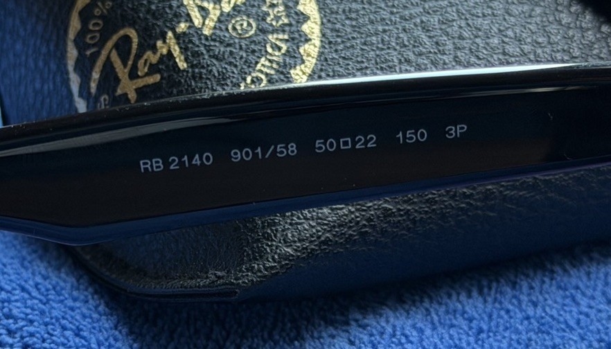 Ray-Ban Wayfarer RB2140 50mm Polarized Sunglasses
