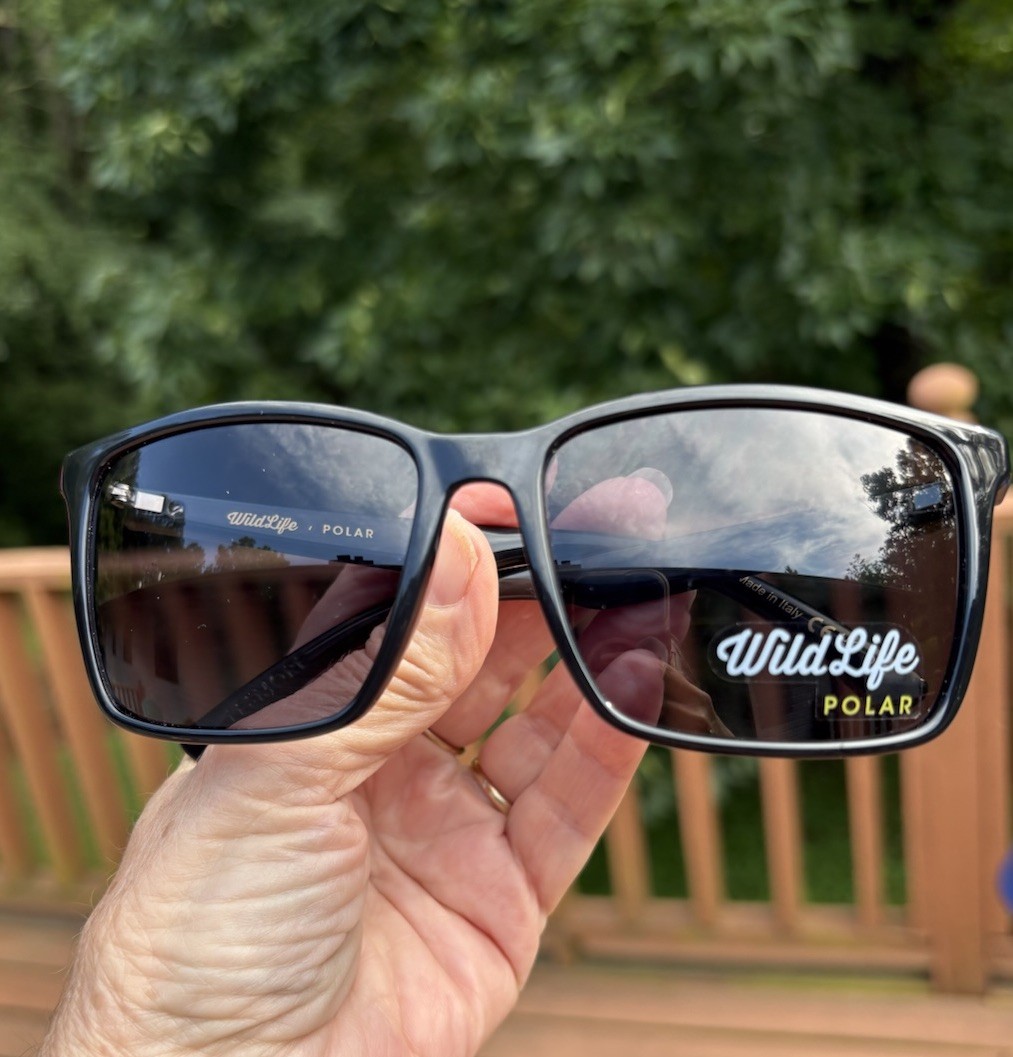 Vonzipper Lesmore Black Gloss Frames WildLife Polarized Sunglasses New